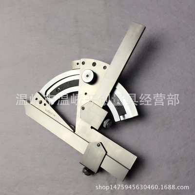 全不锈钢万能角度尺320度 角度规量角器角度测量尺320° 精度2′