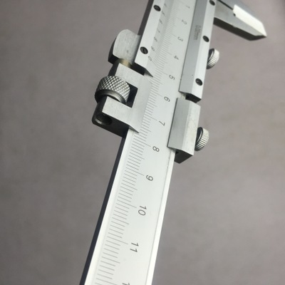 桂量款不锈钢游标卡尺0-300mm 0.02mm方头加十爪0-200mm三型平爪