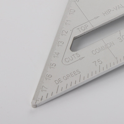 多功能不锈钢45度水平尺 高精度建筑工程角度尺 90度加厚三角尺