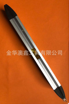 鱼雷型塑料水平尺包胶塑料水平尺高精水平尺