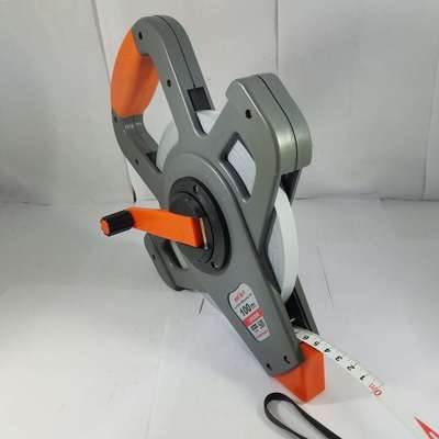 批发多功能工程用卷尺精度高耐磨G2020-100m工地测量钢架尺卡尺