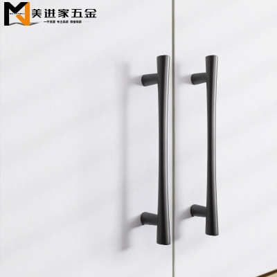 柜门拉手金色中式衣柜抽屉把手现代简约橱柜美式家具五金配件拉手