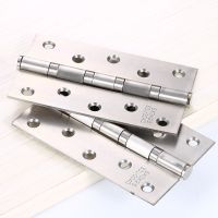 5寸平开304不锈钢合页 各式家居橱柜门静音缓冲加厚铰链 五金批发