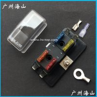 BLADE FUSE一分4 汽车保险丝座盒 1进4出 中号插片保险丝底座