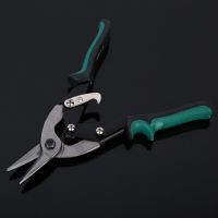 货源供应银鹿航空剪 刃口锋利铬钒不锈钢航空剪 工地V型铁皮剪刀