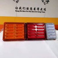 6D巨能王电子后尾灯 挂车货车工程 Led透镜款货车电子刹车灯24V