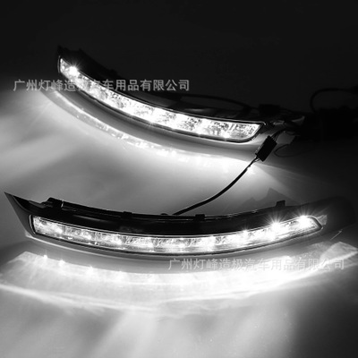 适用于沃尔沃XC90led日行灯沃尔沃xc90雾灯改装LED夜间行车灯转向