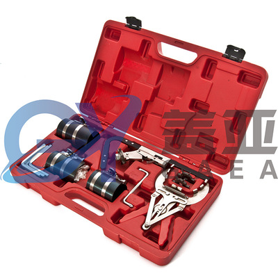 厂家直销专业引擎汽保维修活塞环安装工具 活塞环压缩器组套批发