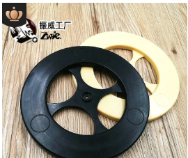 家具配件7寸9寸塑料滚珠转盘 塑料转盘 圆形展柜展示托盘