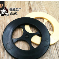 家具配件7寸9寸塑料滚珠转盘 塑料转盘 圆形展柜展示托盘