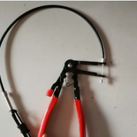 汽车水管卡钳 直型喉式管束钳 卡扣钳卡箍钳大众奥迪VAG1921钳子