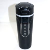 智能车载加热杯电热水杯车用烧水杯汽车热水器保温杯12V24V通用