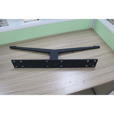 厂家供应现代简约 家具五金配件金属铁黑色沙发脚 桌子腿 铁板脚