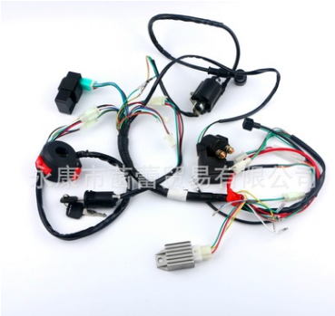 越野摩托车ATV沙滩车配件50 70 90 110CC线束线圈CDI点火电器全套