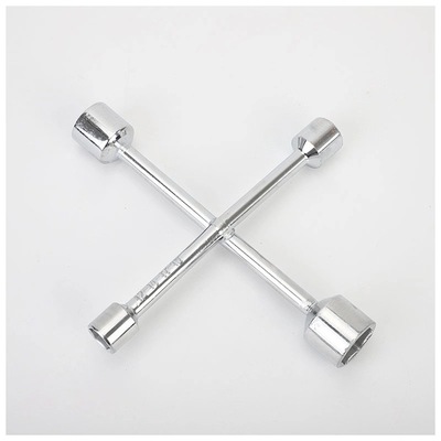 厂家专供十字套筒扳手轮胎套扳手精制镀锌六角扳手可批发