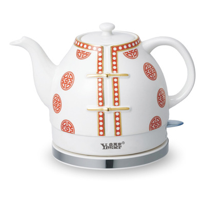 厂家直销景德镇陶瓷电热水壶批发自动断电电水壶泡茶壶