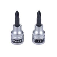 正品PARD 进口 1/2十字旋具套筒头 批头 PH2 PH3 PH4套筒子十字头