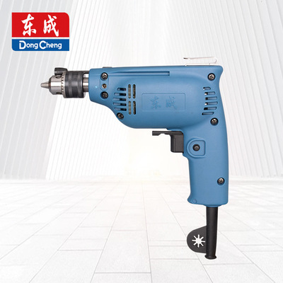 【正品】东成手电钻手枪钻J1Z-FF02-6A微型手电钻正反转可调速