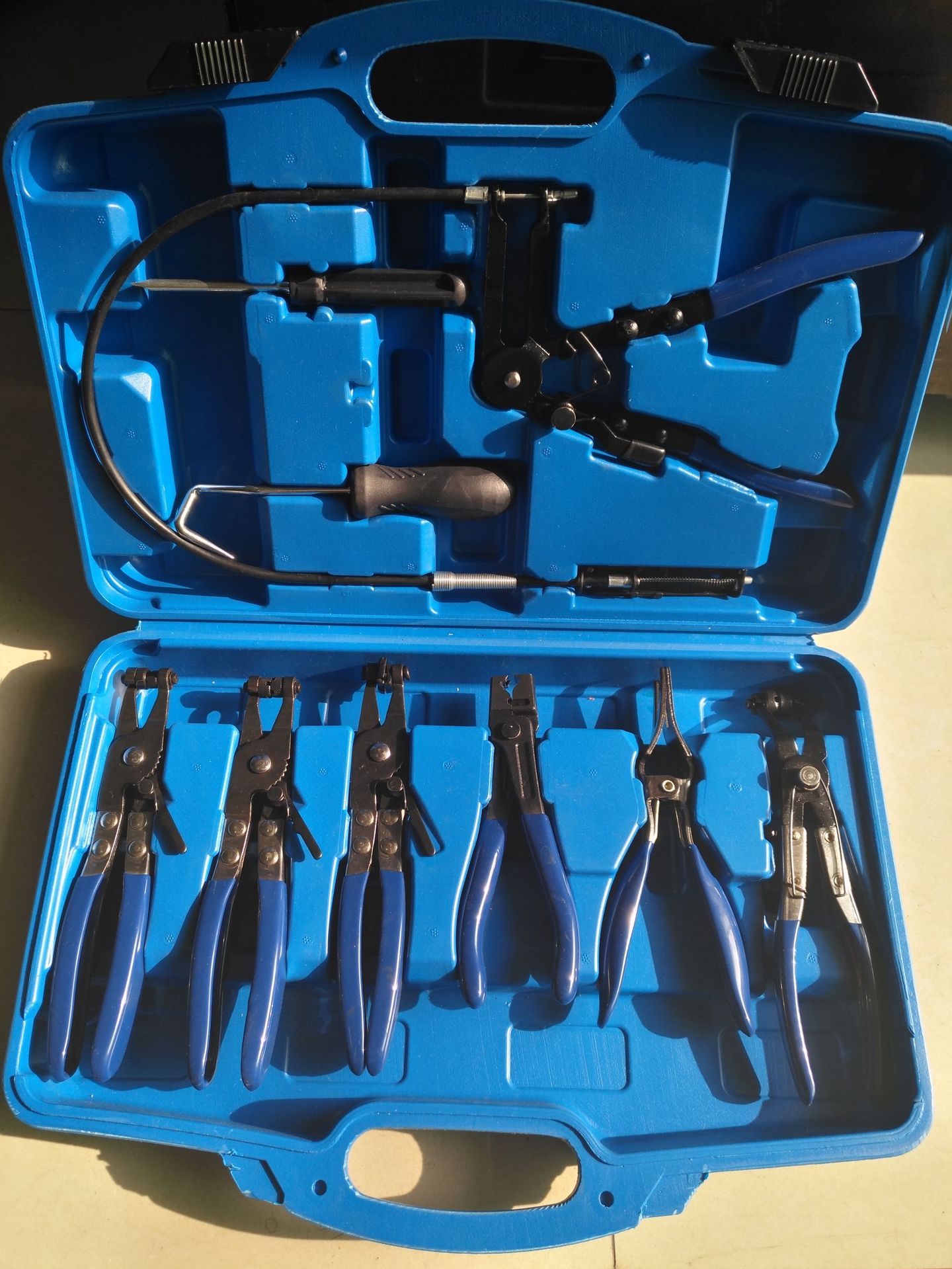 供应汽车修理工具套装9件管术钳套装工具