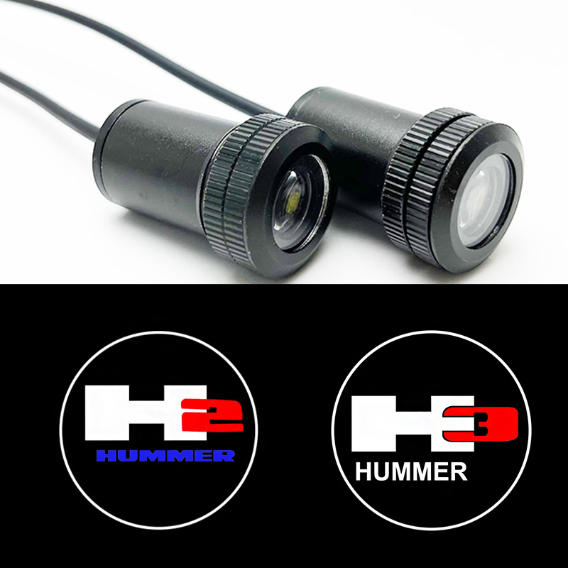 厂家直销 第四代汽车高清迎宾灯适用于悍马 LED迎宾灯 镭射投影灯