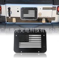 牧马人JEEP改装EVO尾门备胎透气盖 排气尾盖牧马人尾盖板厂家直销