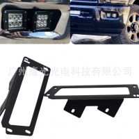 道奇公羊雾灯支架 1500,2500,3500 道奇保险杠雾灯支架 2009-15款