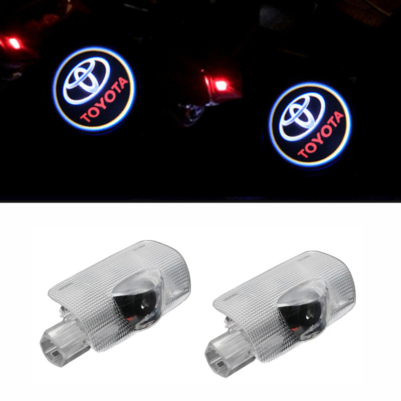 丰田迎宾灯皇冠凯美瑞汉兰达普拉多埃尔法普锐斯塞纳车门投影灯