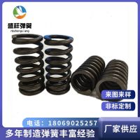 厂家供应减震弹簧 汽车摩托车大线径压缩振动筛减震弹簧 加工定制