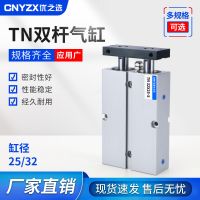 TN系列双杆气缸TN25/32-10/20/30/40/50/60双轴气缸