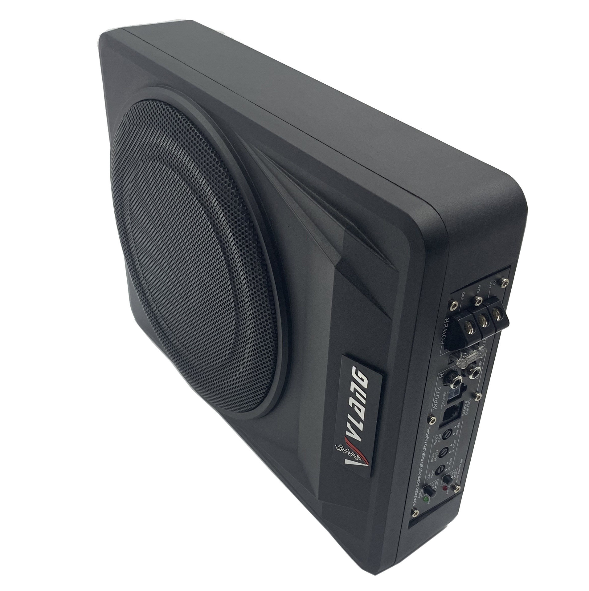 工厂直销汽车10寸超薄低音炮 座椅跑 小刚炮 支持小批量贴标