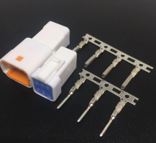 供应JST-06R-JWPF-VSLE汽车6孔接插件车用防水连接器公母对插