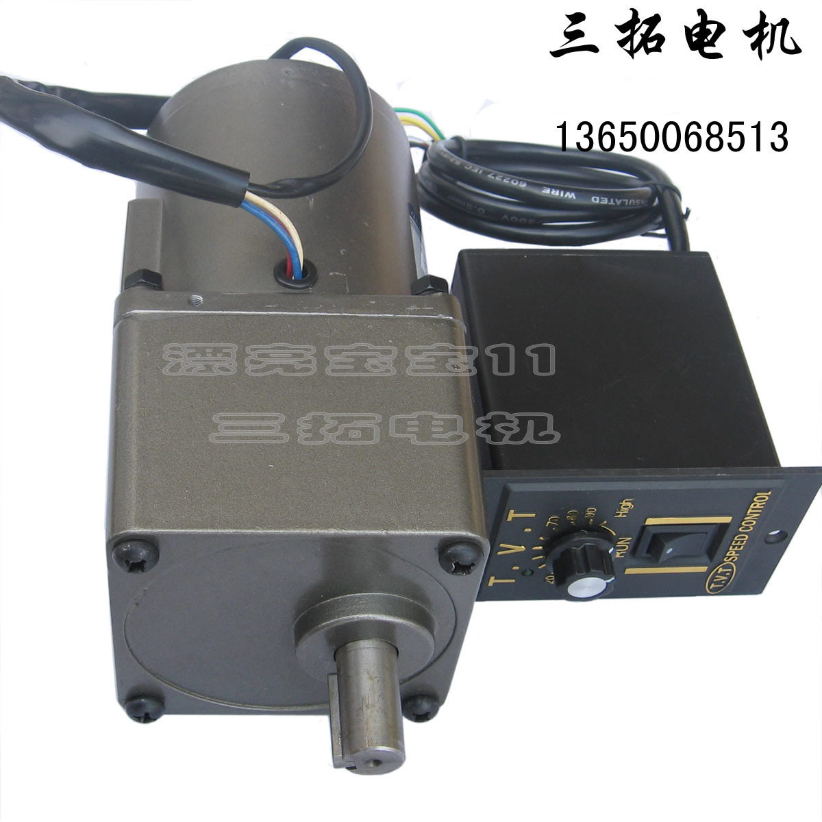 金属齿轮减速电机 可调速马达 调速电动机 220V永磁同步电机