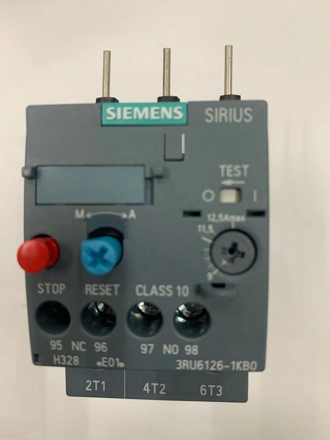 3RU6126-1KB0热过载继电器9.0~12.5A