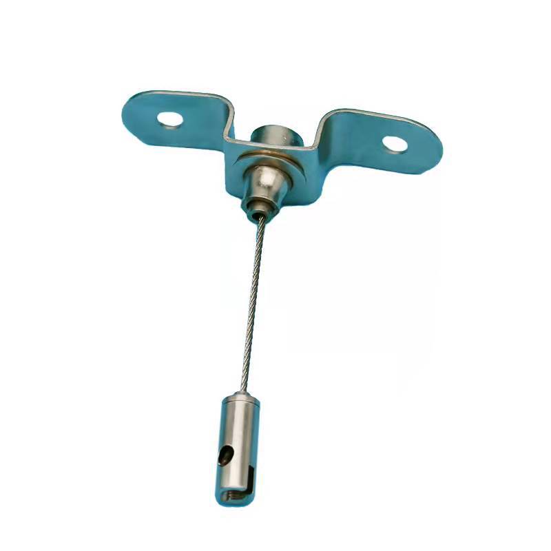 厂家直供LED面板灯几字型天花件不锈钢可调节吊线