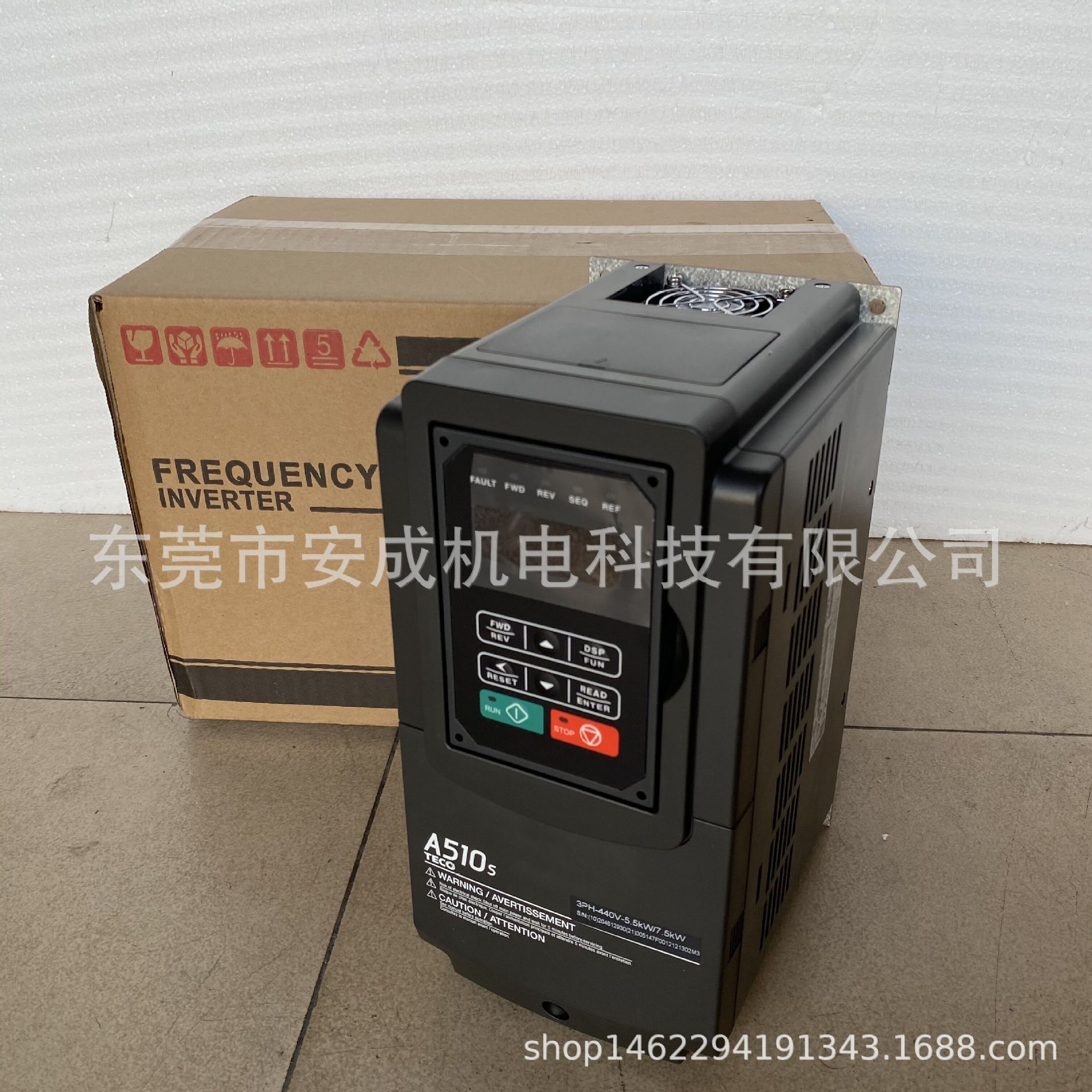 TECO A510-4008-SE3C东元变频器5.5KW/7.5KW380-480V