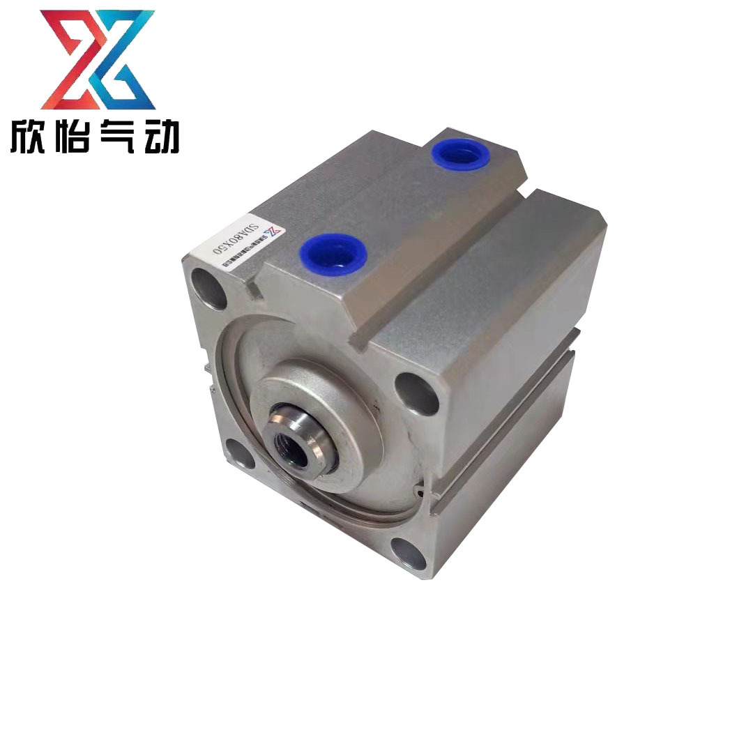 亚德客型薄型气缸SDA80x50 -5X10x15X20x25X30 厂家供应 品质放心