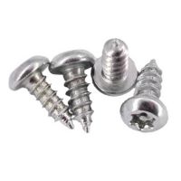 铁镀锌圆头梅花带柱加硬自攻螺丝 3*8盘头防盗钉螺丝钉户外