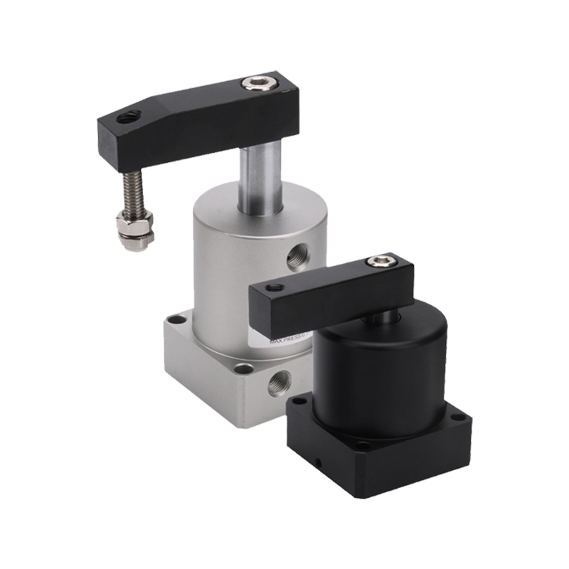 气动小型90度ACK旋转转角下压夹紧气缸SRC25/32/40/50/63X90-R/L