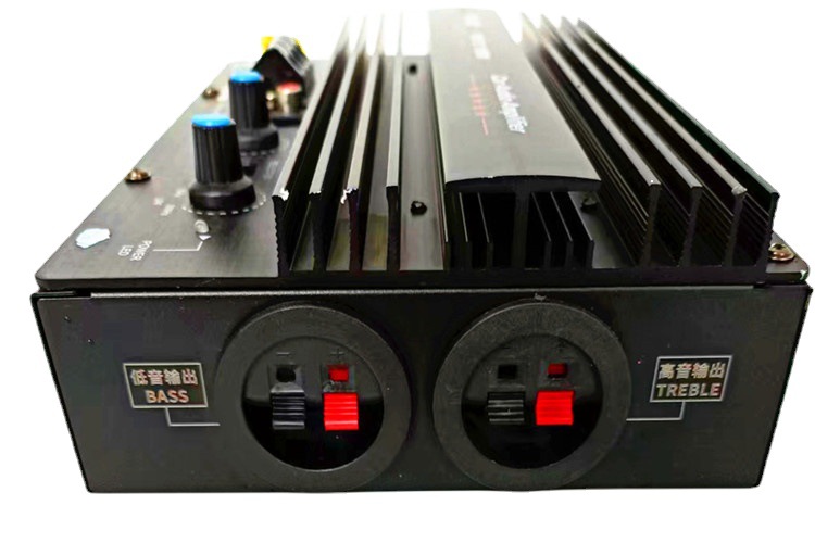PA-80D12v汽车功放板大功率音响低音炮外露功放12v功放机带盒子