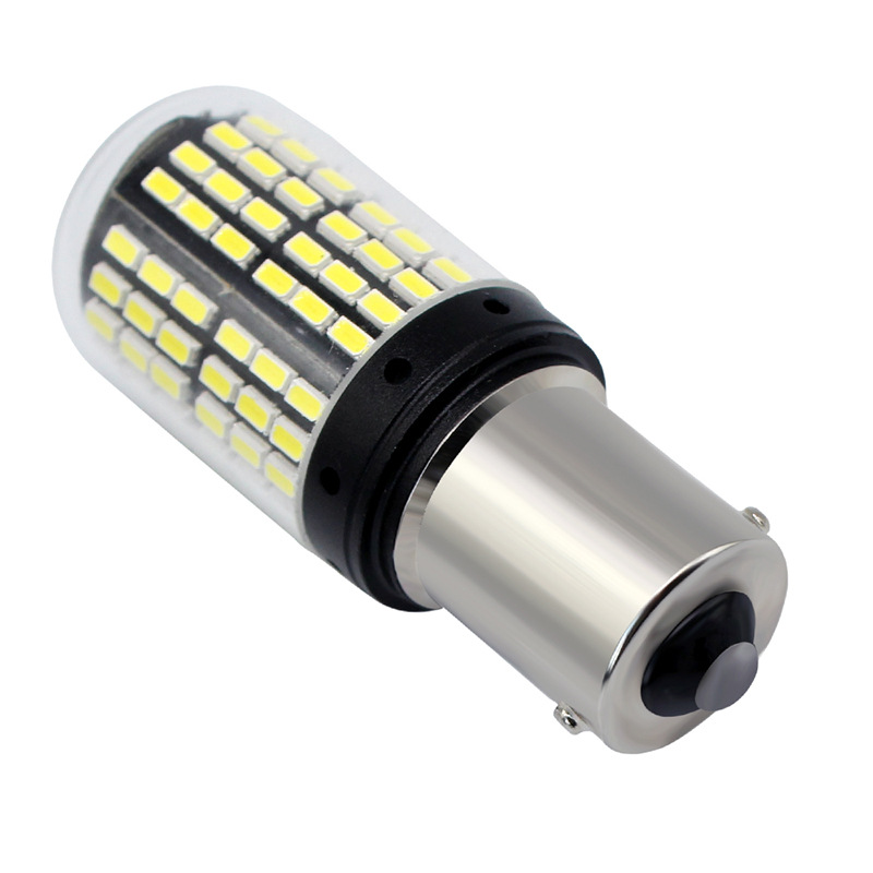 工厂直销汽车LED转向灯1156T20防频闪解码12-24V信号灯144SMD3014