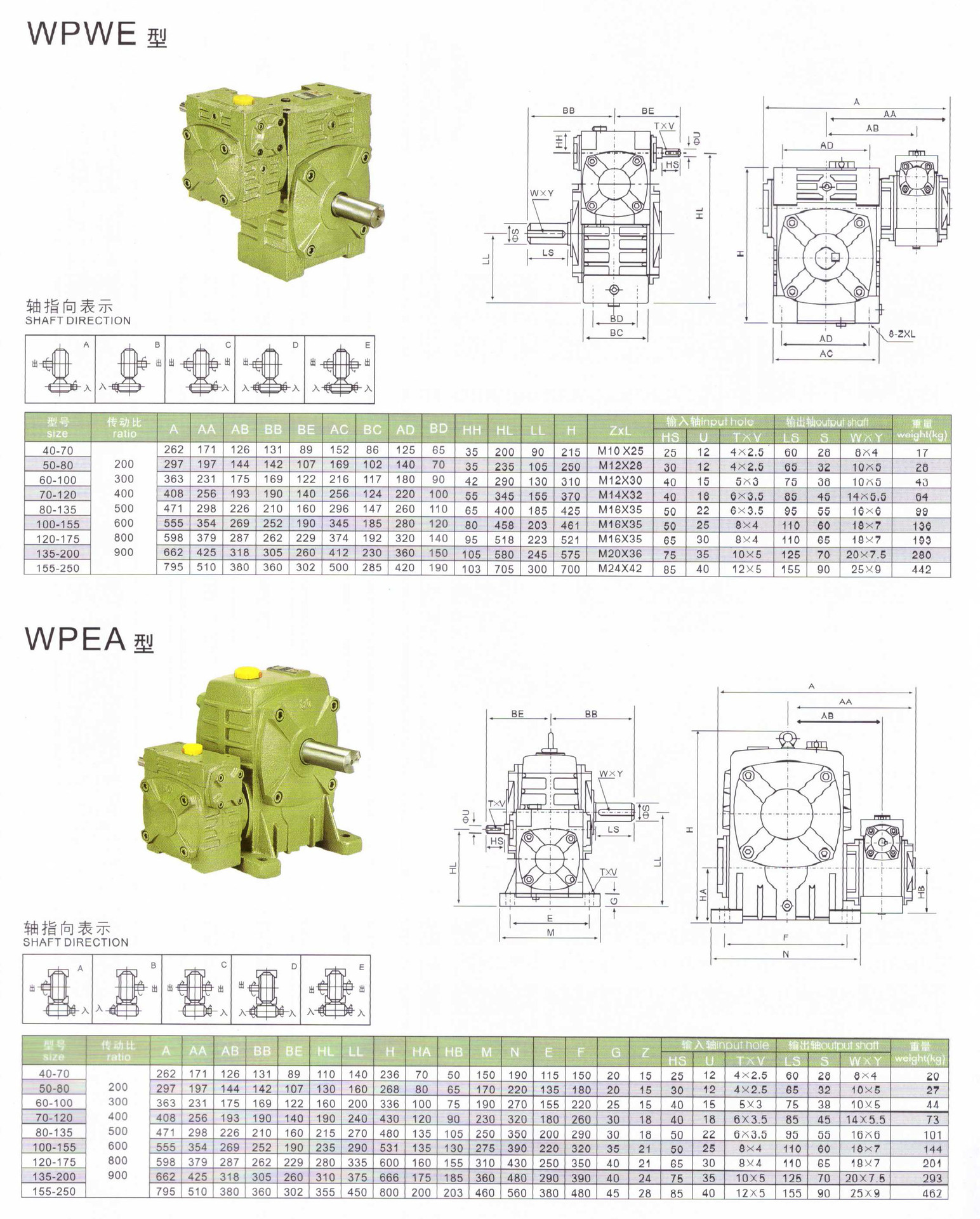 台一减速机资料20