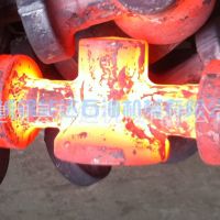 厂家供应 石油机械大型阀体锻造件 精锻 模锻 红冲 精密锻造锻件