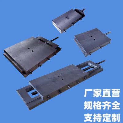 铸铁燕尾槽有杆丝杆滑台手摇机床工作台一字单向拖板滑轨导轨轴承