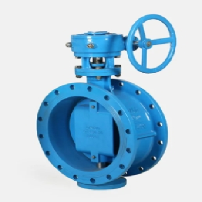 铁王供应 双偏心法兰蝶阀 D342X 管网供水软密封蝶阀 球墨铸铁/铸钢