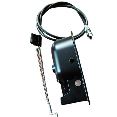 铝合金黑色开关弹簧拉索沙发椅可躺椅配套家具五金配件厂 家供应