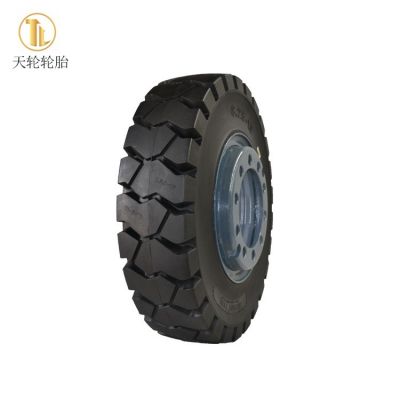 合力杭叉大连5/6/7吨叉车实心轮胎8.25-15减震耐磨实心轮胎