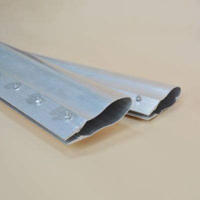 手工丝印刮板 丝印用铝柄刮刀 平口尖口丝印铝柄刮刀木柄刮条