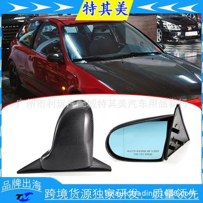适用思域Civic 1992-1995 EG 1996-2000 EK JDM Spoon 改装后视镜