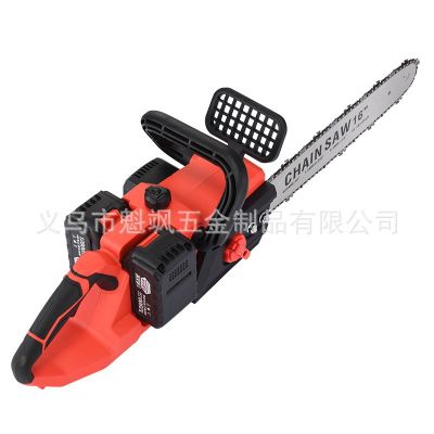 充电式电链锯家用大功率无刷锂电锯小型手持户外汽油锯电动伐木树