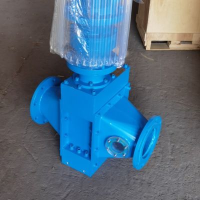 PG-15型污泥切割机管道式安装